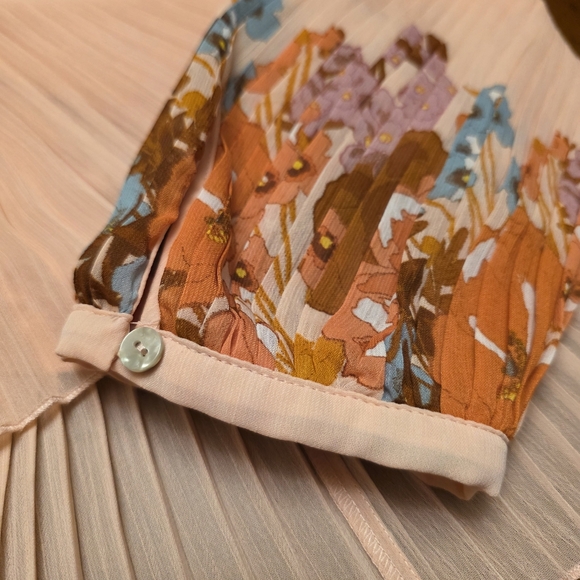 Daniel Rainn DR2 Elegant Pink Floral Women's Blouse Size XXL - Picture 11 of 15